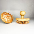 Eco-Friendly Bamboo Scalp Massager